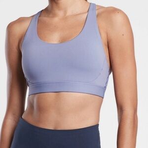Athleta Ultimate Racer Bra A-C EUC Dusk Purple Approx. Sz: XS S